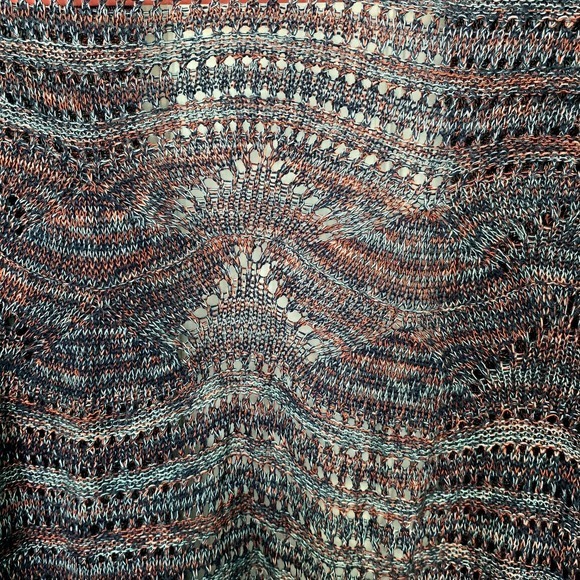 Belldini Multi‎ Open Fron Knit Cardigan Women's Size Medium - Picture 6 of 6